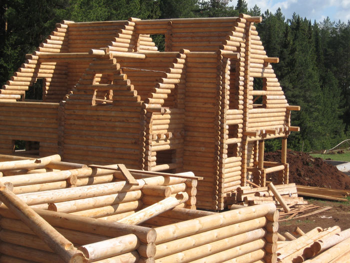 Деревянные дома строительство