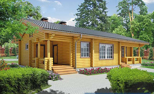 деревянный дом строительство